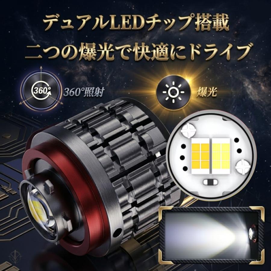 新品未使用　フォグランプ２色切り替えバルブ Radies SK L1B LED 2色切り替え トヨタ 純正 フォグランプ 交換用 LED