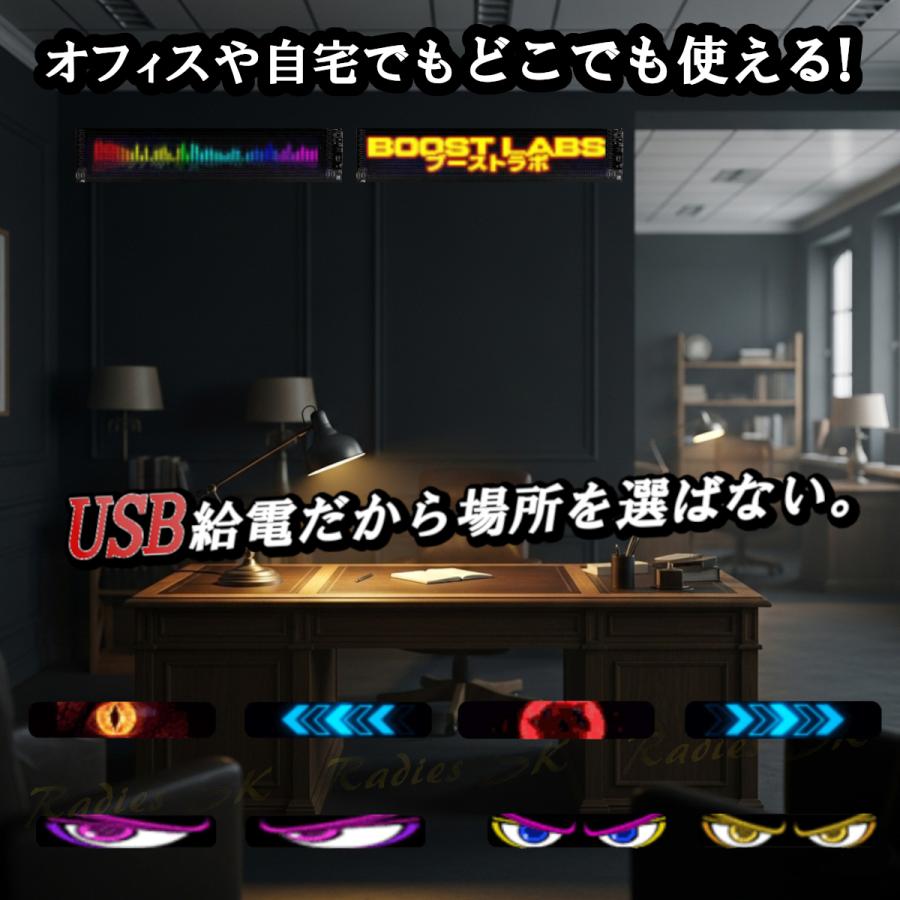 Radies SK 2枚 デビルアイ LED スクリーン デビルアイライト