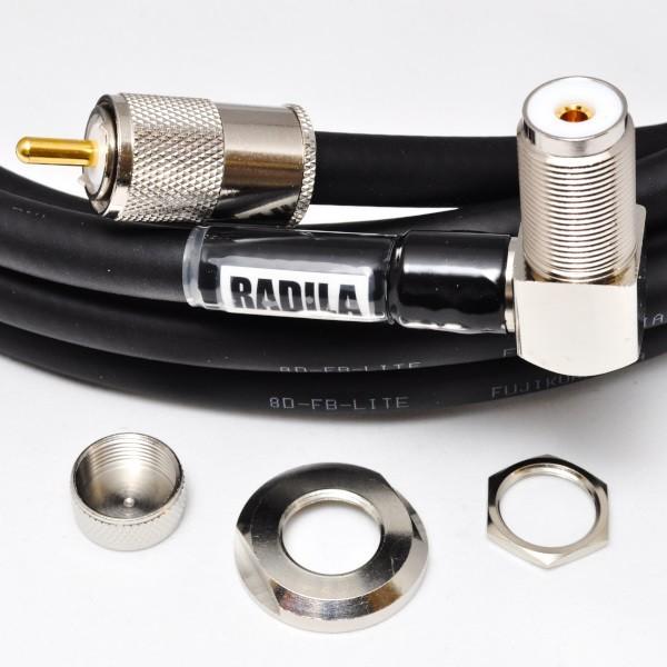フジクラ 8DFB MP-ML (6m) 低SWR仕様・実測データ付｜モービル 同軸