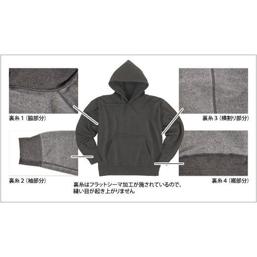 CROSS & STITCH パーカー 無地 パーカ 大きいサイズ 暖かい 裏起毛