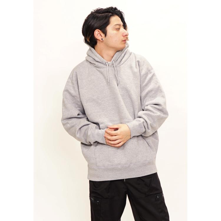 CROSS & STITCH パーカー 無地 パーカ 暖かい 裏起毛 厚手 15.6