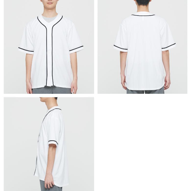 BABYL ベースボール ジャージ Lサイズ 即日発送 glimmer（グリマー） ドライベースボールシャツ メンズ ドライ 速乾