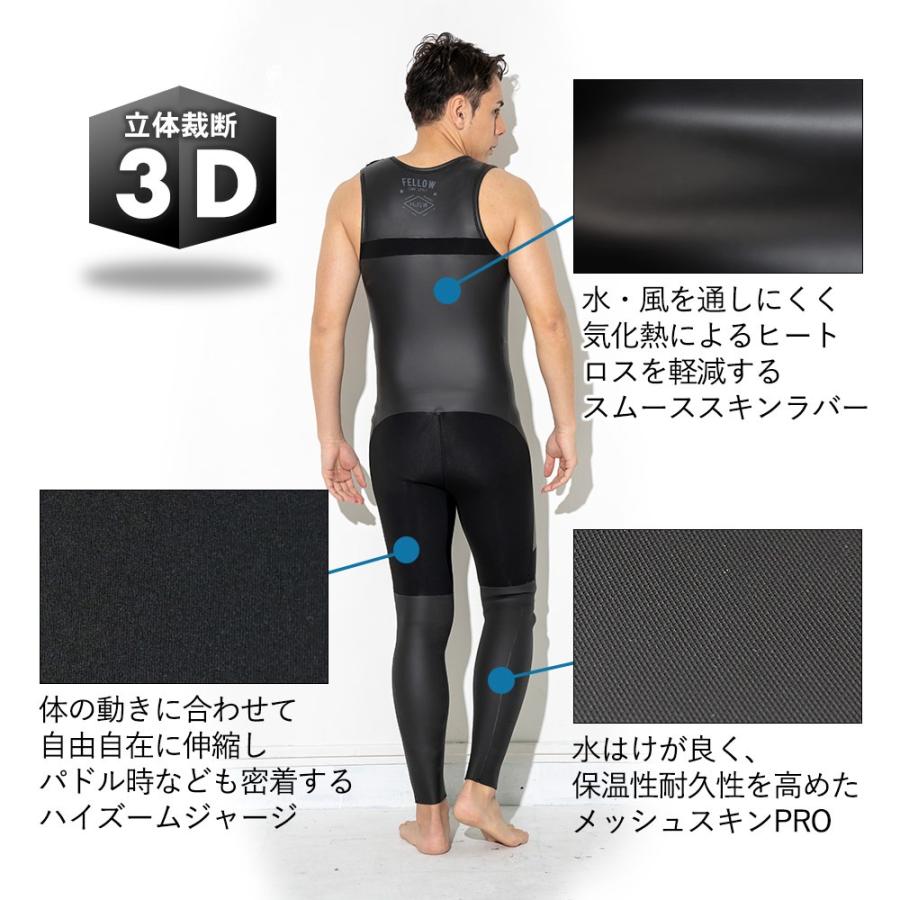FELLOW 【25日10％OFF】FELLOW ウェットスーツ タッパー ＆ ロング