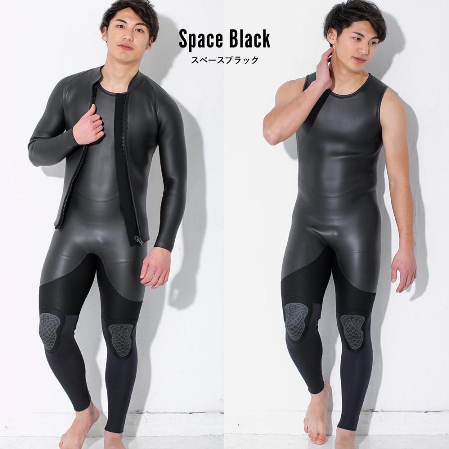 【ポイント5倍】FELLOW ロングジョン ＆ タッパー セット 3mm メンズ ウェットスーツ サーフィン 日本規格 JPSA ウェット タッパー FELLOW ロングジョン ウェットスーツ セット 3mm メンズ ＋