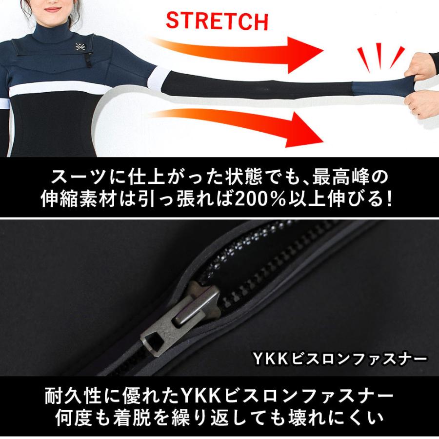 FELLOW 【特価】FELLOW ウェットスーツ フルスーツ フロントジップ