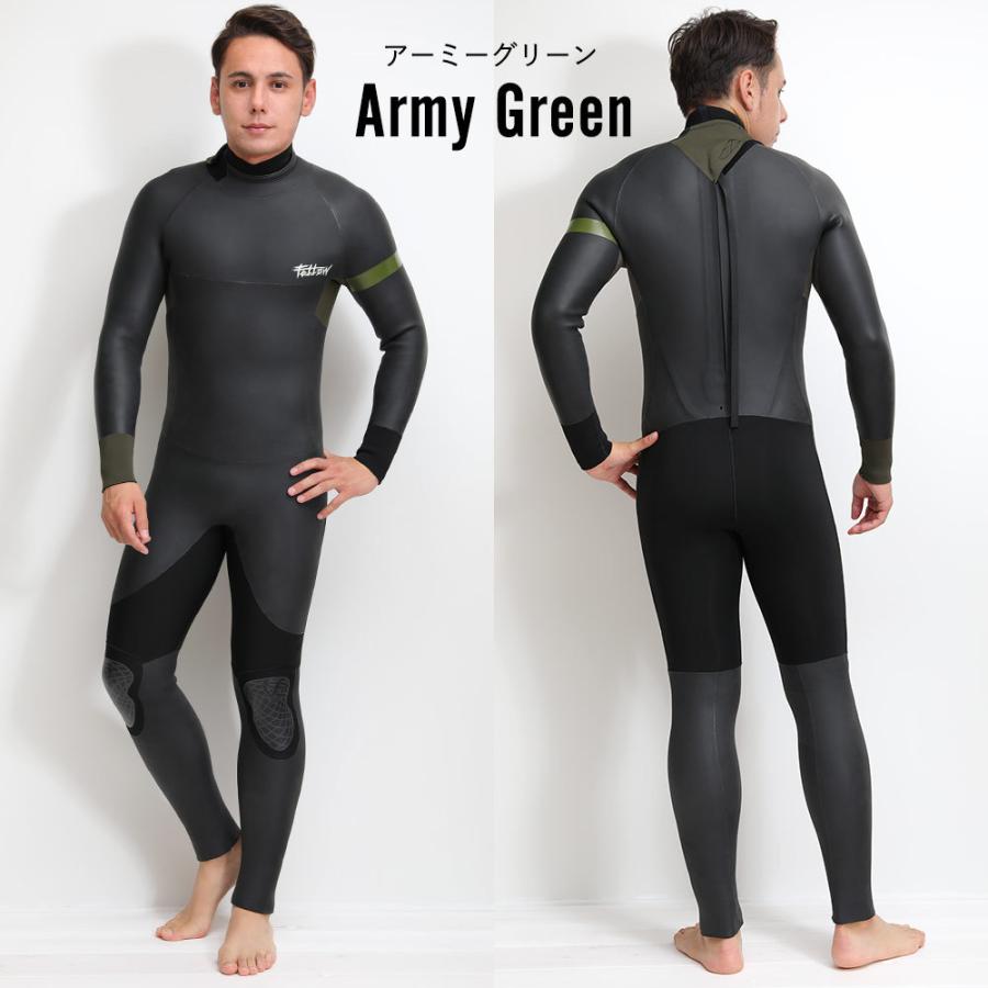 FELLOW　ウェットスーツ　セミドライ　フルスーツ　5×3mm FELLOW 【1/11はP5倍】FELLOW セミドライ ウェットスーツ メンズ 5×3mm