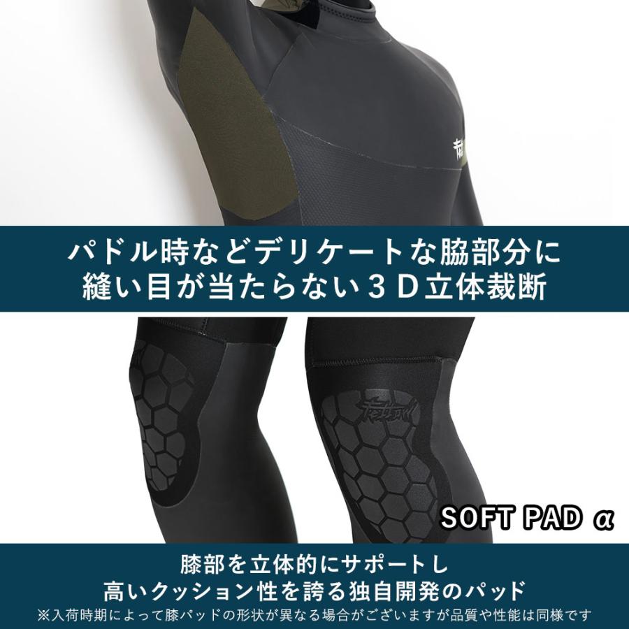 FELLOW 【最大17%お得!】FELLOW セミドライ ウェットスーツ メンズ 5