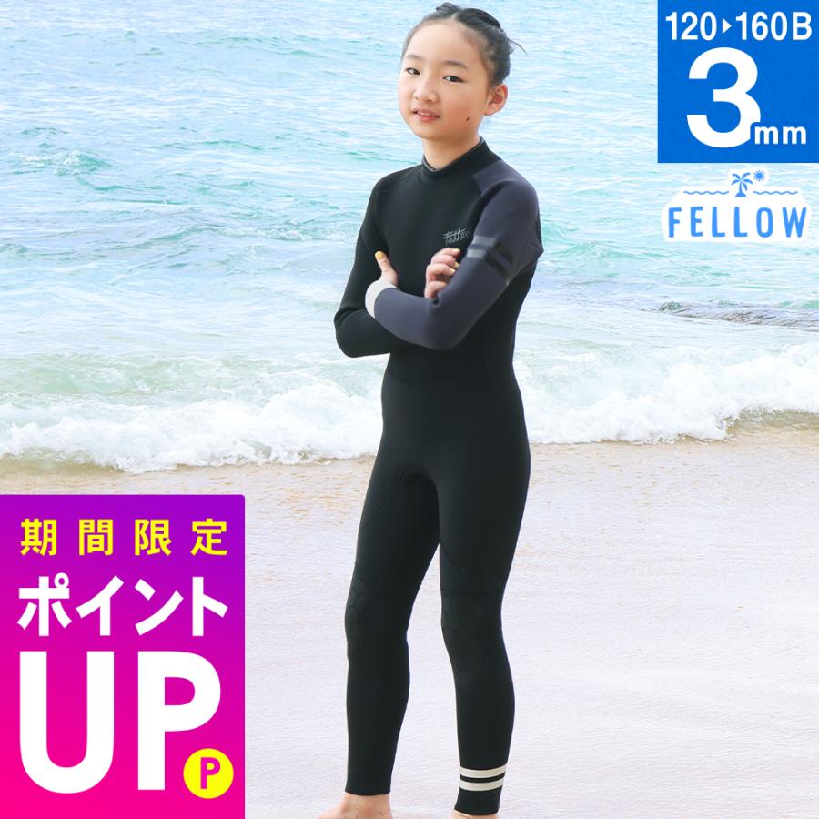 FELLOW 【目玉商品】FELLOW ウェットスーツ フルスーツ バック