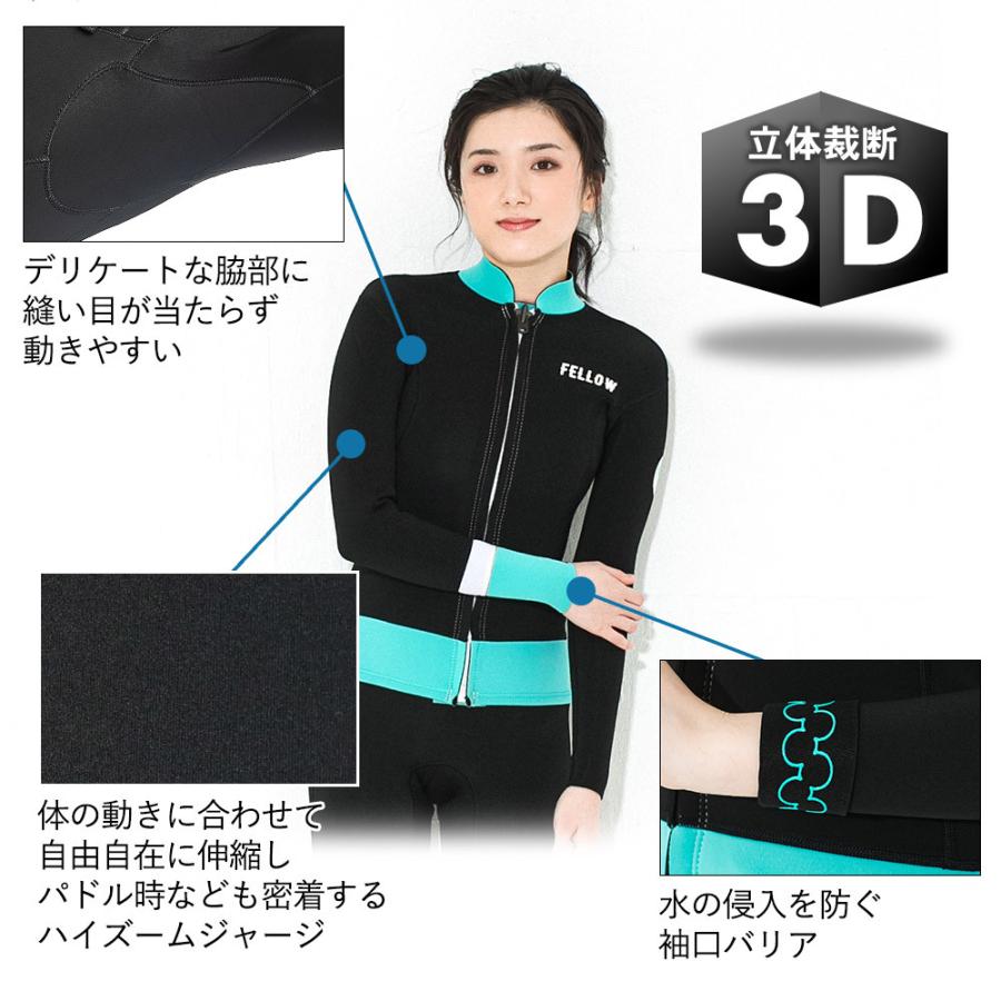 FELLOW 【特価】FELLOW ウェットスーツ タッパー 2mm ＆ ロングジョン