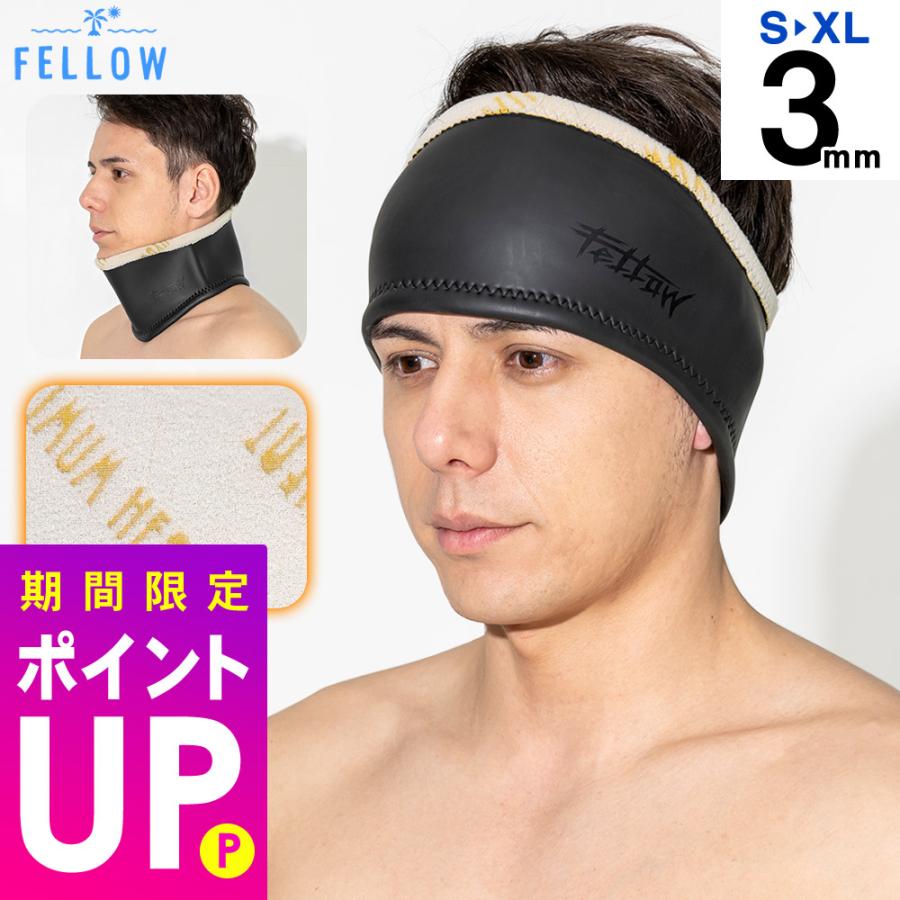 FELLOW ネック ＆ ヘッドバンド ネックウォーマー 3mm ウェットスーツ