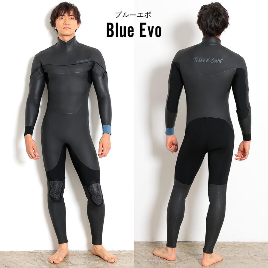 FELLOW セミドライ ウェットスーツ メンズ 5×3mm ロングチェスト