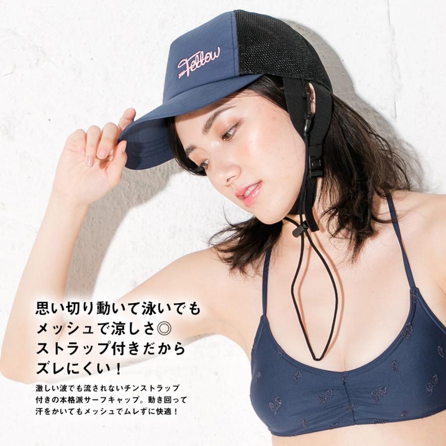 FELLOW サーフキャップ レディース 帽子 頭周り 57cm 紫外線カット