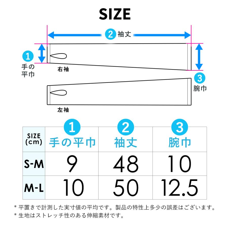 【エントリーでお得！】FELLOW アームカバー 接触冷感 抗菌  UV98％カット UPF50+ メンズ ラッシュガード ロング 手袋 夏 吸水速乾 腕カバー｜radios-ec｜18