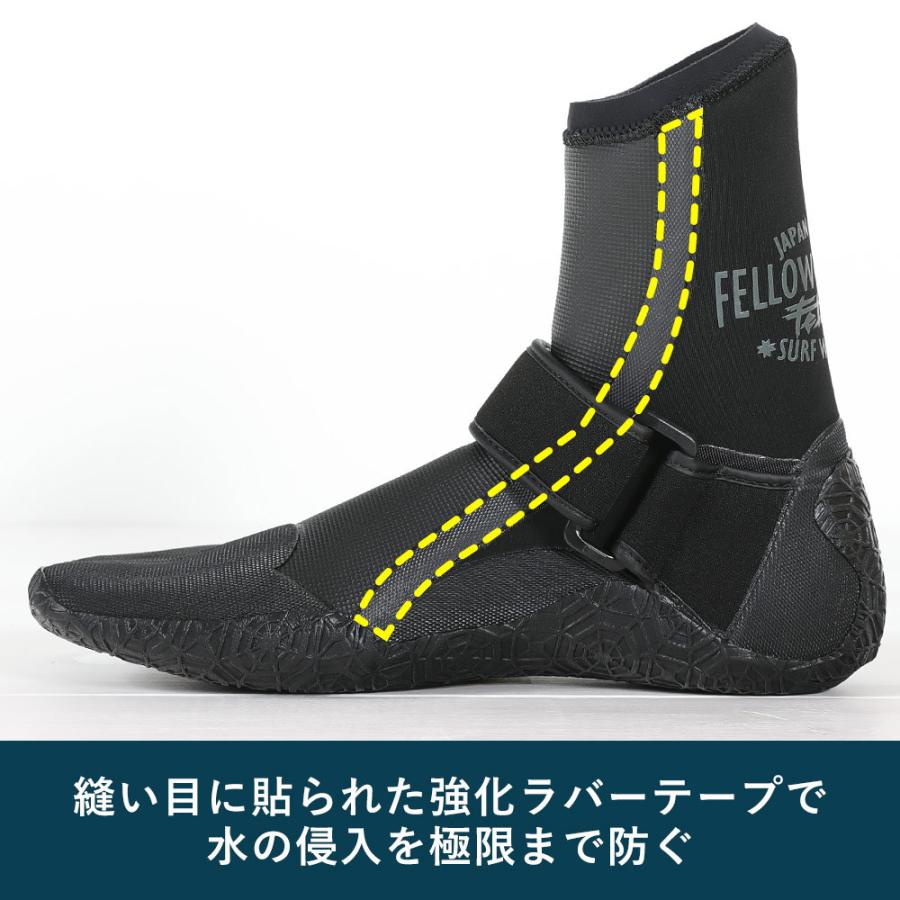 FELLOW 【最大22%お得!】FELLOW サーフブーツ ウェットブーツ 2mm 23