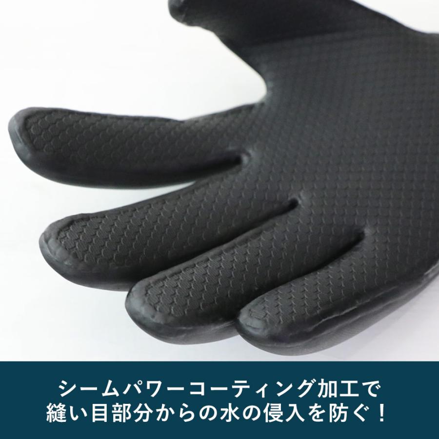 FELLOW サーフグローブ 保温 裏起毛 撥水 1mm ウェットスーツ