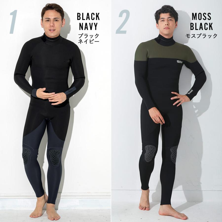 FELLOW ウェットスーツ フルスーツ メンズ バックジップ 3mm