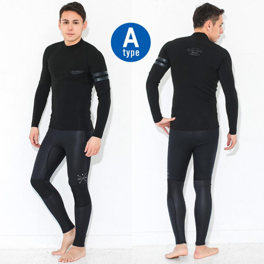 FELLOW ウェットスーツ ノンジップタッパー ＆ ロングパンツ セット
