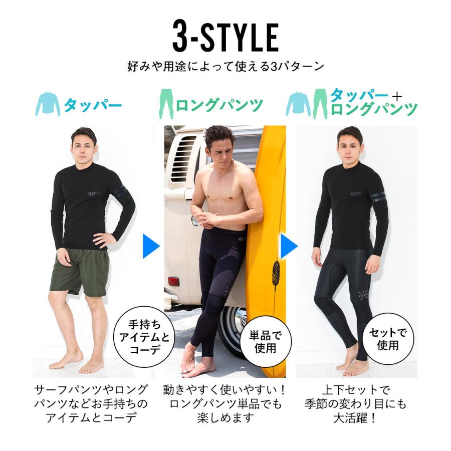FELLOW ウェットスーツ ノンジップタッパー ＆ ロングパンツ セット