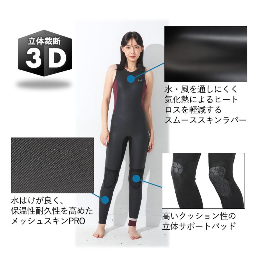 FELLOW ウェットスーツ タッパー 3mm ＆ ロングジョン 3mm セット