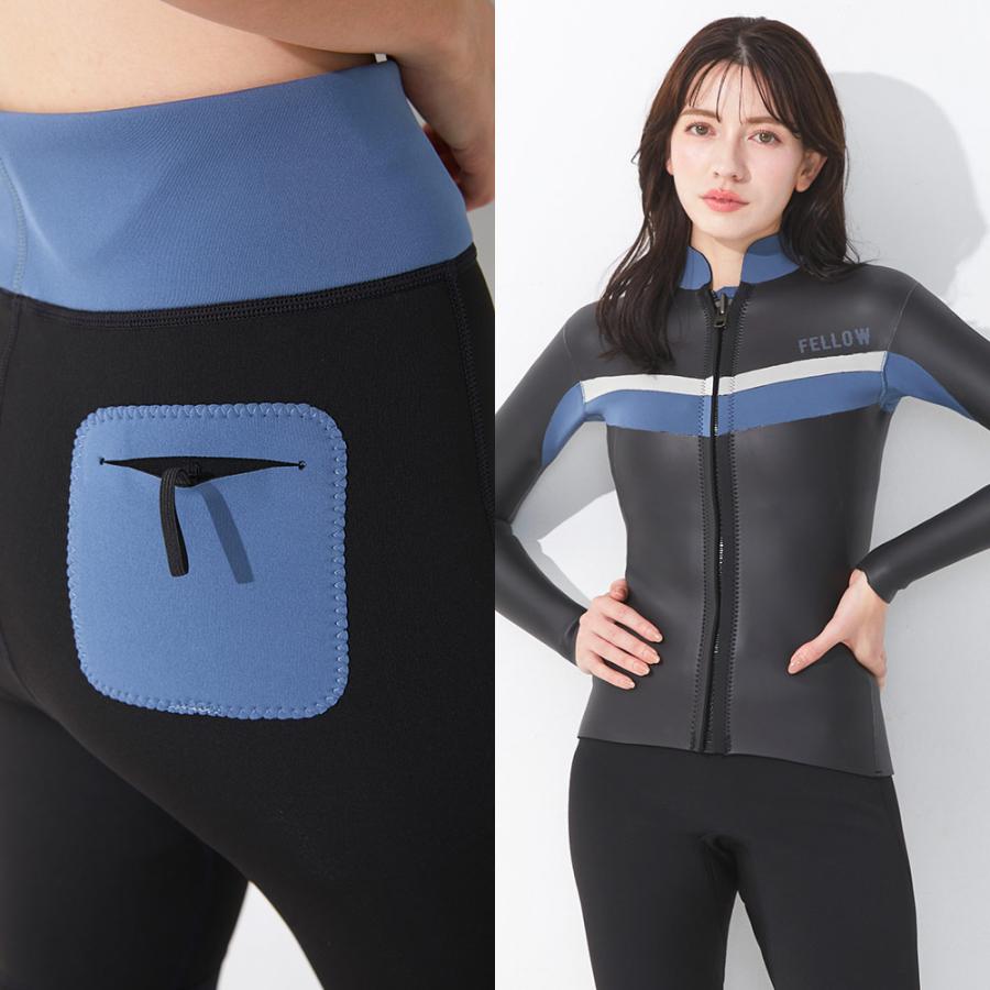 FELLOW ウェットスーツ タッパー 3mm ＆ ロングパンツ 1.5mm セット