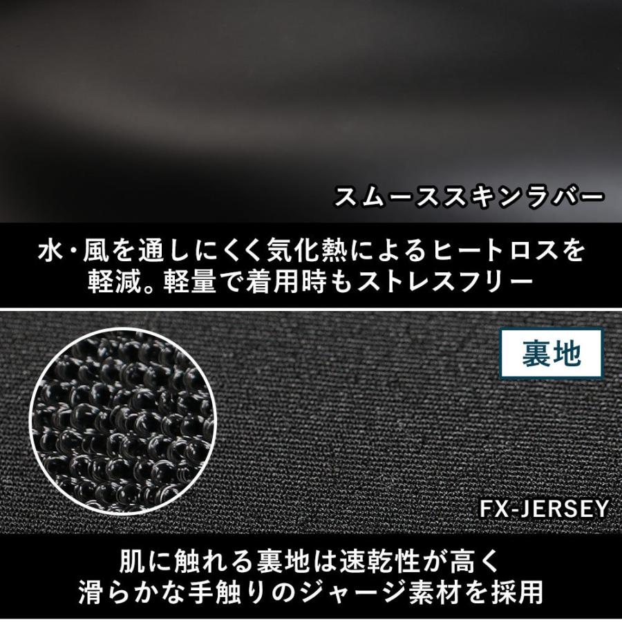 【5/15限定 Pアップ】FELLOW ウェットスーツ シーガル 3mm メンズ ロングチェストジップ サーフィン ジャージ ストレッチ JPSA 日本規格 SUP｜radios-ec｜11
