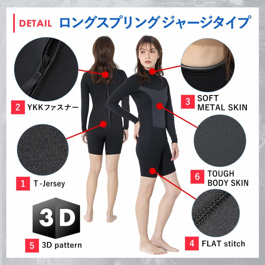 在庫1点物 クラシック3×2mｍバックジップ スプリング MLサイズ 在庫1点物 クラシック3×2mmバックジップ スプリング MLサイズ 【公式