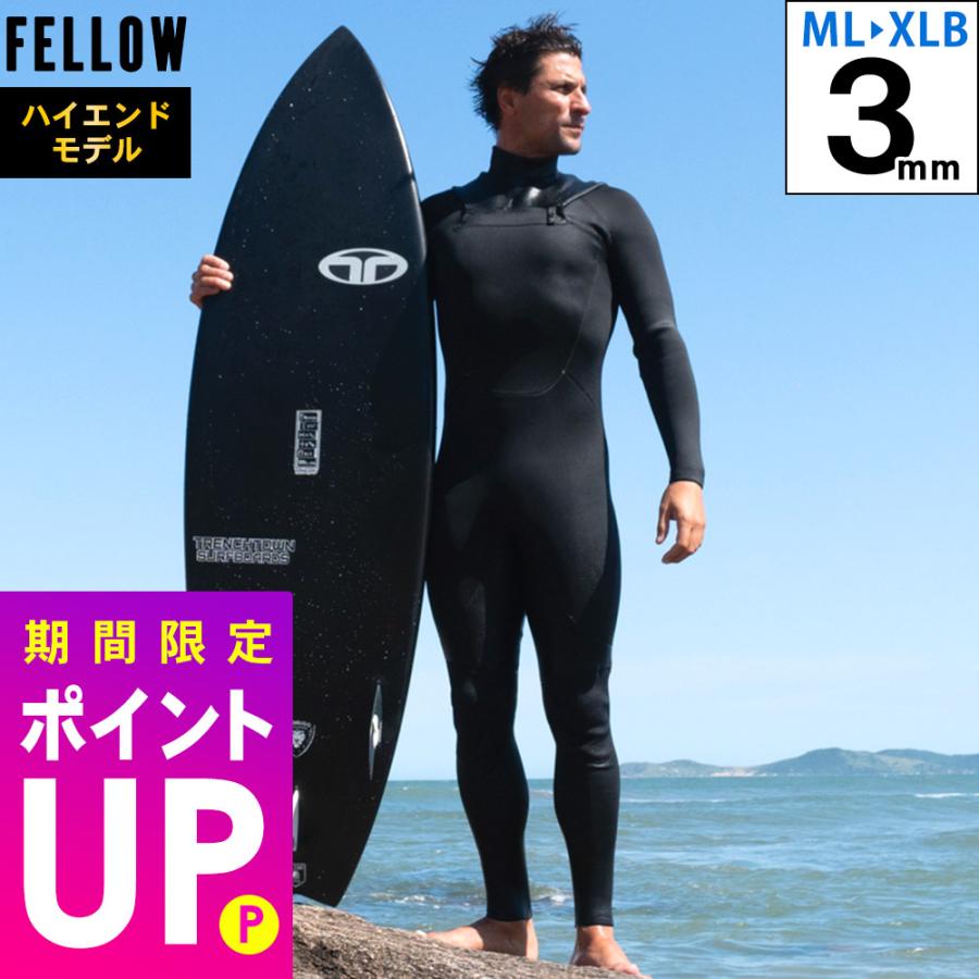 FELLOW 【5/17はP5倍】新作 ウェットスーツ フルスーツ メンズ