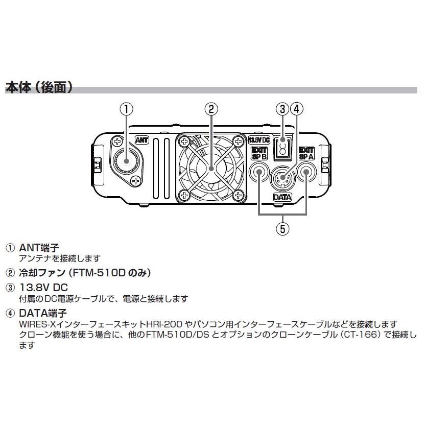 FTM510DS ASP(FTM-510DS ASP) & DT921 & MR77 C4FM/FM 144/430MHz 20W デュアルバンド デジアナ機 YAESU 八重洲無線 アマチュア無線_9