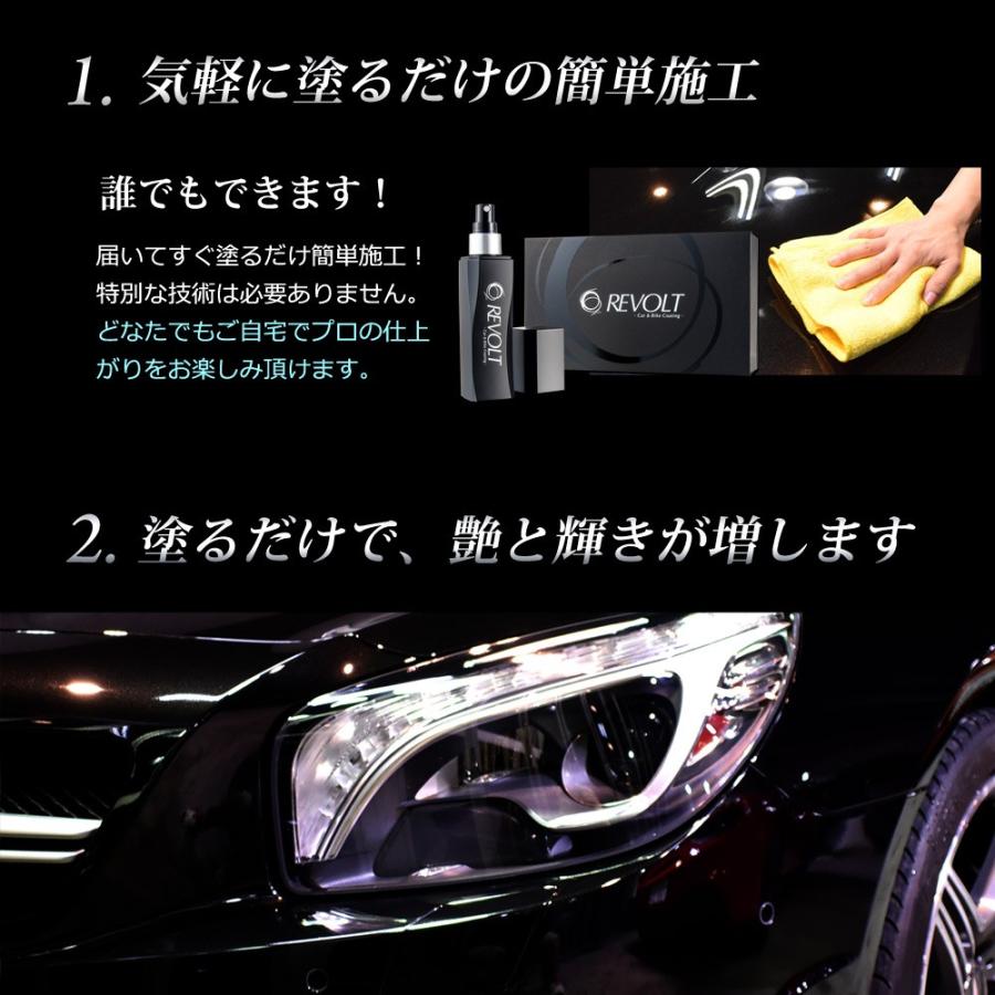 ガラスコーティング 車 ガラスコーティング剤 リボルト 紫外線軽減効果付 送料無料 1 リボルト 通販 Yahoo ショッピング