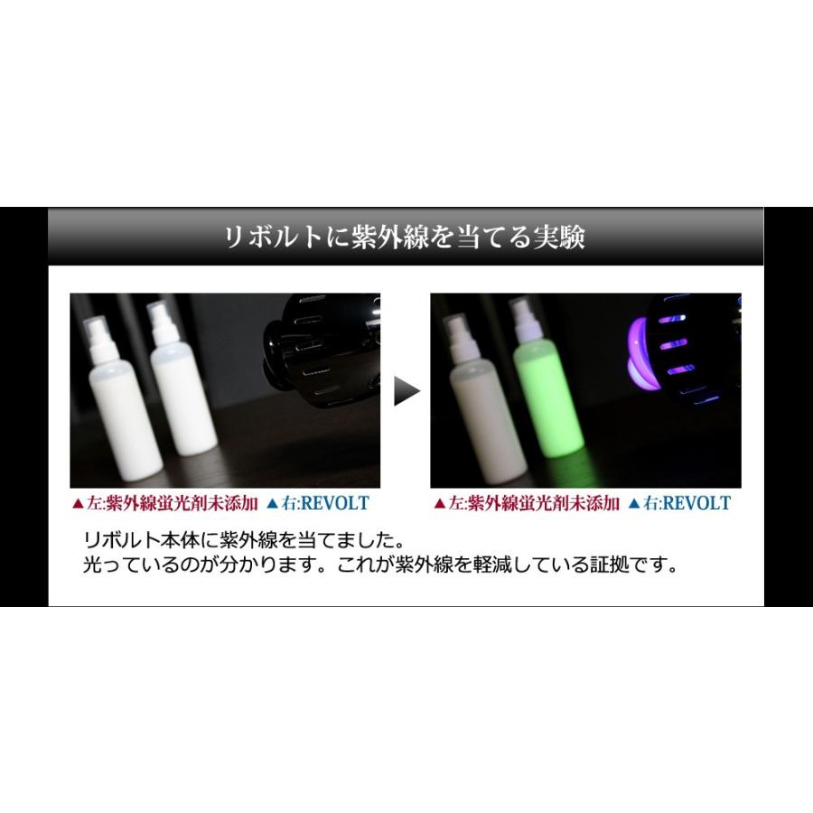 ガラスコーティング 車 ガラスコーティング剤 リボルト・紫外線軽減効果付・送料無料｜radius-kawasaki｜06