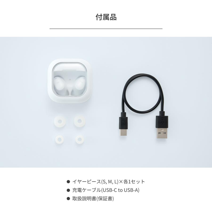 ラディウス radius HP-T10BT 完全ワイヤレスイヤホン｜Bluetooth カナル型 軽量 コンパクト 小型 おしゃれ 通勤 通学 ギフト | radius | 17