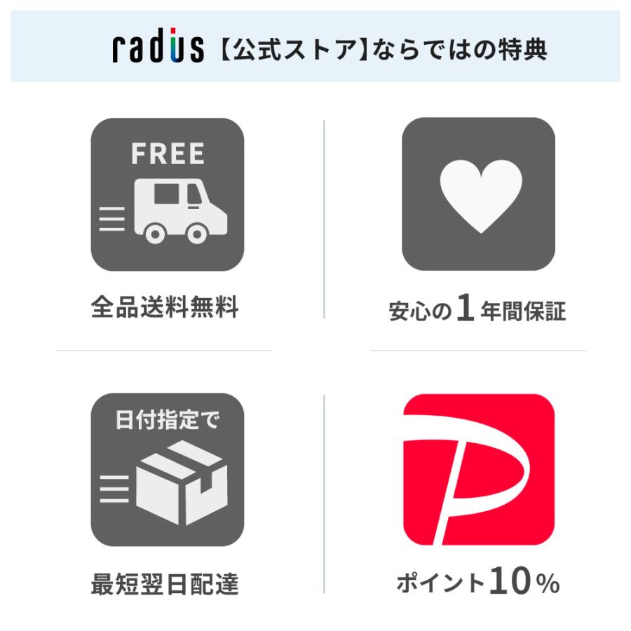 ラディウス radius HP-T10BT 完全ワイヤレスイヤホン｜Bluetooth カナル型 軽量 コンパクト 小型 おしゃれ 通勤 通学 ギフト | radius | 18