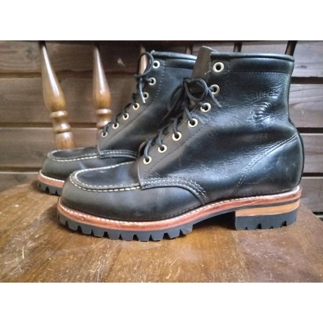 CHIPPEWA　チペワ　カスタムオールソール交換　ビブラムソール#100｜radkensworks｜05