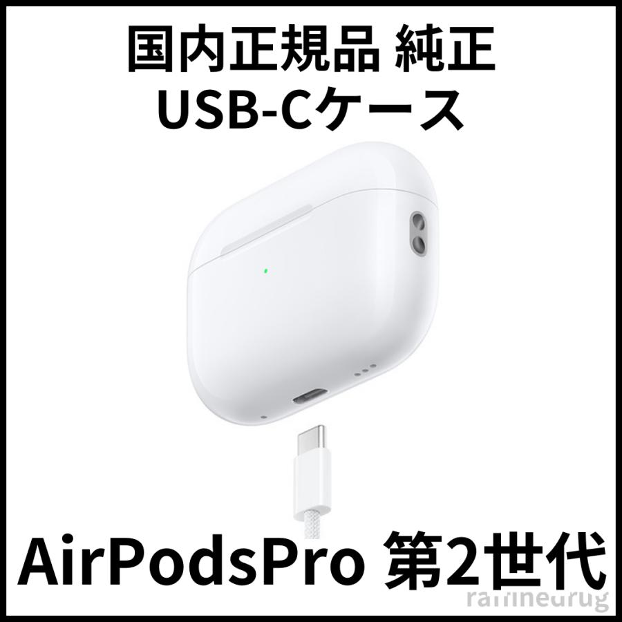 エアーポッズ プロ2 ケース AirPods Pro 第２世代 USB-C ケース 単体 純正 A2968 :  4549995433937-case-usbc : Raffine ドラック ヤフーショップ - 通販 - Yahoo!ショッピング