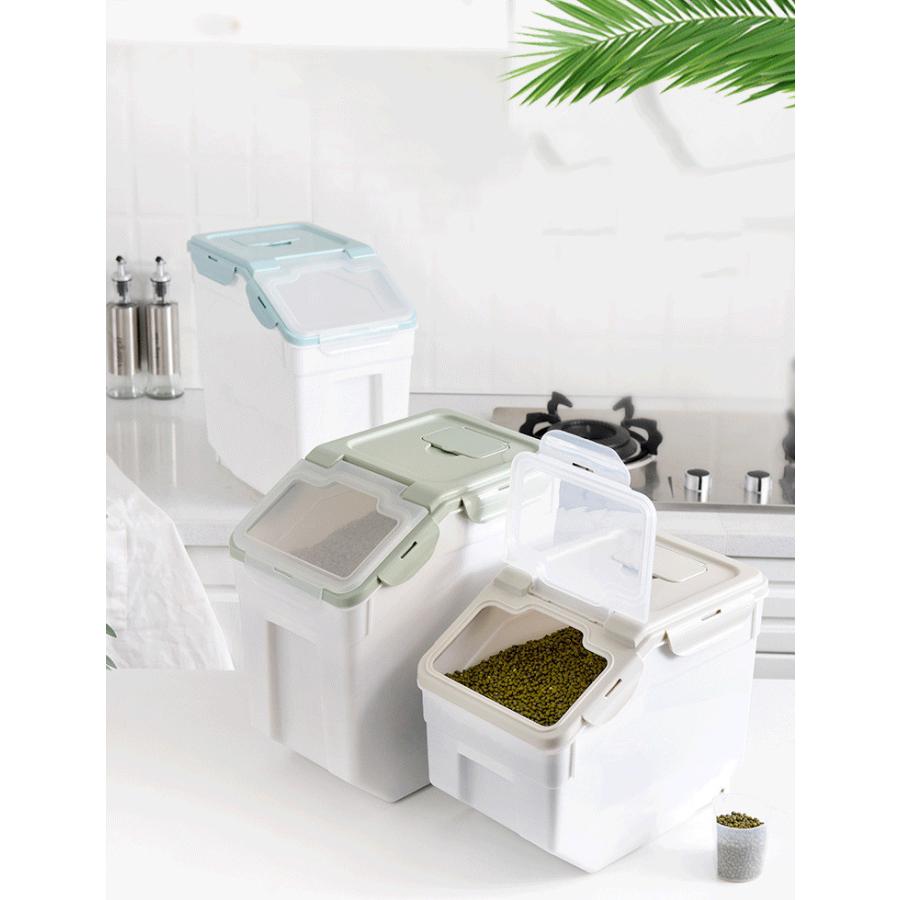 ペット用フードストッカー 収納容器 お中元 収納ボックス 貯蔵 犬 猫 キャットフード ドッグフード ペット用品