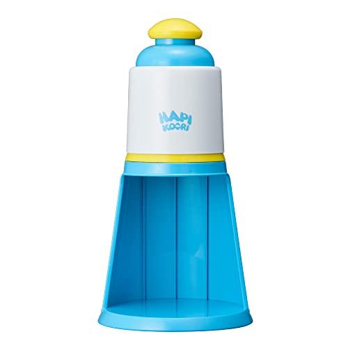 ドウシシャ 電動 氷かき器 ブルー DIN-1852B z2zed1b ドウシシャ(DOSHISHA) かき氷器 電動 ハピコオリ バラ氷対応 製氷