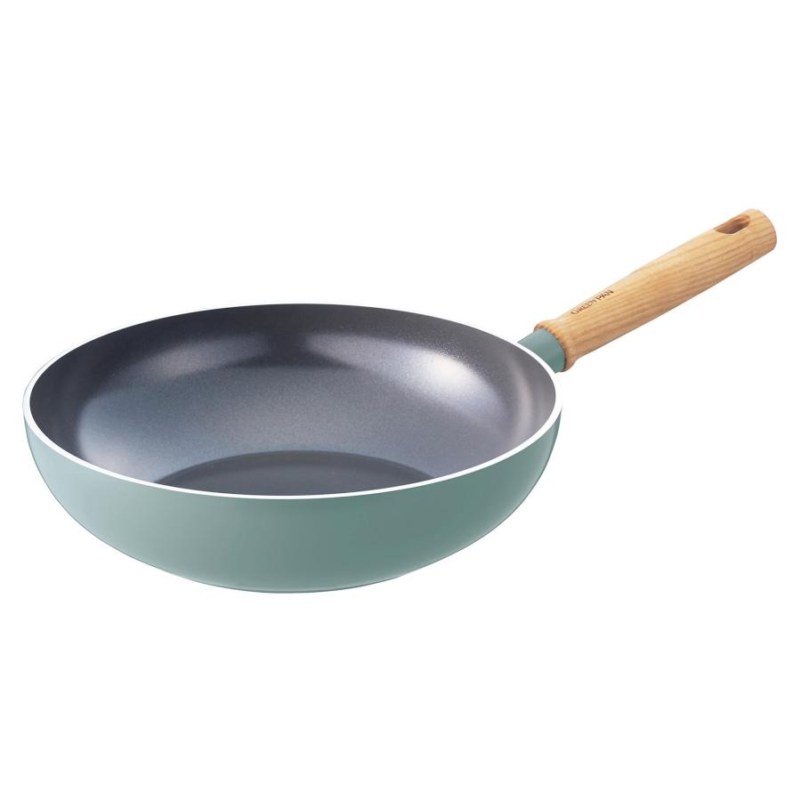 グリーンパン GREENPAN ウォックパン 炒め鍋 28cm IH ガス 対応 グリーンパン GREENPAN ウォックパン 炒め鍋 28cm IH ガス 対応 有害