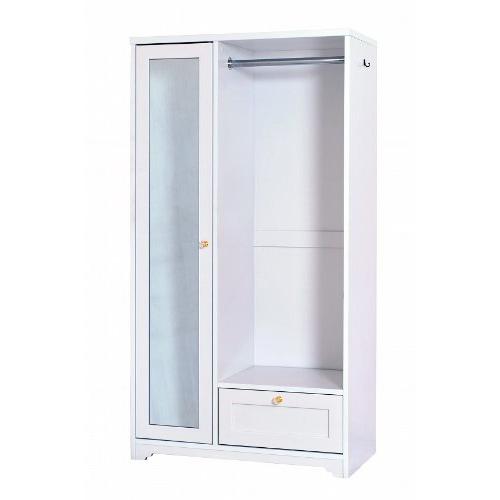 佐藤産業 ANRI ハンガーラック 幅80cm 奥行40cm 高さ150cm ホワイト 