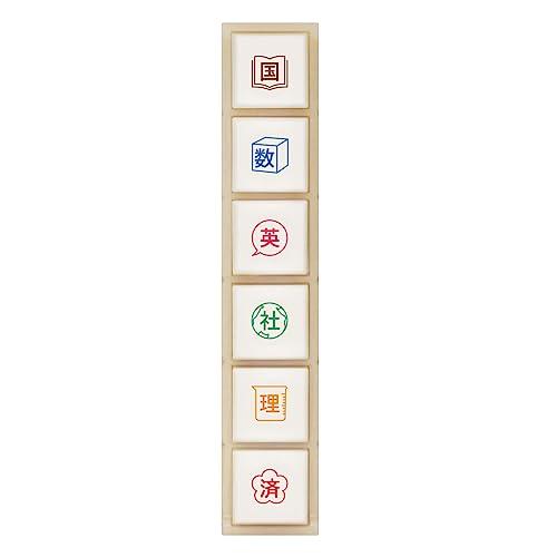こどものかお(Kodomonokao) スタンプ ポチッとシックス 主要な教科