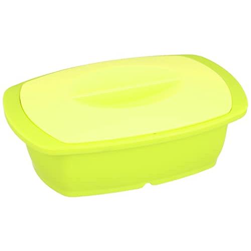 (未使用･未開封品)　和平フレイズ 電子レンジ調理器 シリコーンスチーマー らくCHIN!シリコーン M ライムグリーン RR-5273 tu1jdyt 和平フレイズ(Wahei freiz) 電子レンジ調理器 シリコーンスチーマー