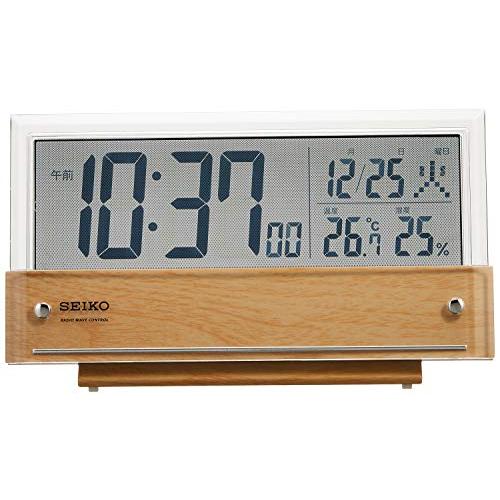 セイコークロック(Seiko Clock) 置き時計 目覚まし時計 電波 デジタル