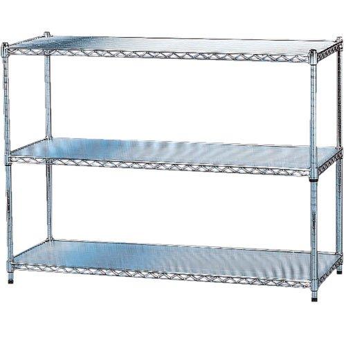 アイリスオーヤマ ラック メタルラック本体 3段 防サビ加工 幅120×奥行46 アイリスオーヤマ ラック メタルラック本体 3段 防サビ加工 幅120×奥行