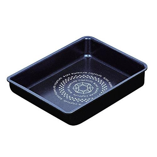 パール金属 HB-2439 取っ手の取れる 卵焼き フライパン 13×18cm IH対応 玉子焼き器 ブルーダイヤモンドコート ルクスパン 【取っ手別売り】