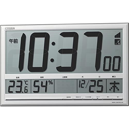 リズム(RHYTHM) シチズン 掛け時計 置き時計 電波時計 大型液晶 リズム(RHYTHM) シチズン 掛け時計 置き時計 電波時計 大型液晶 温度