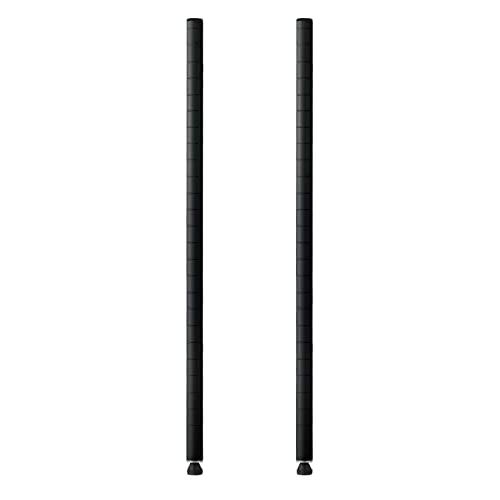エレクター ベーシックシリーズ ポール 1000mm ブラック (2本入