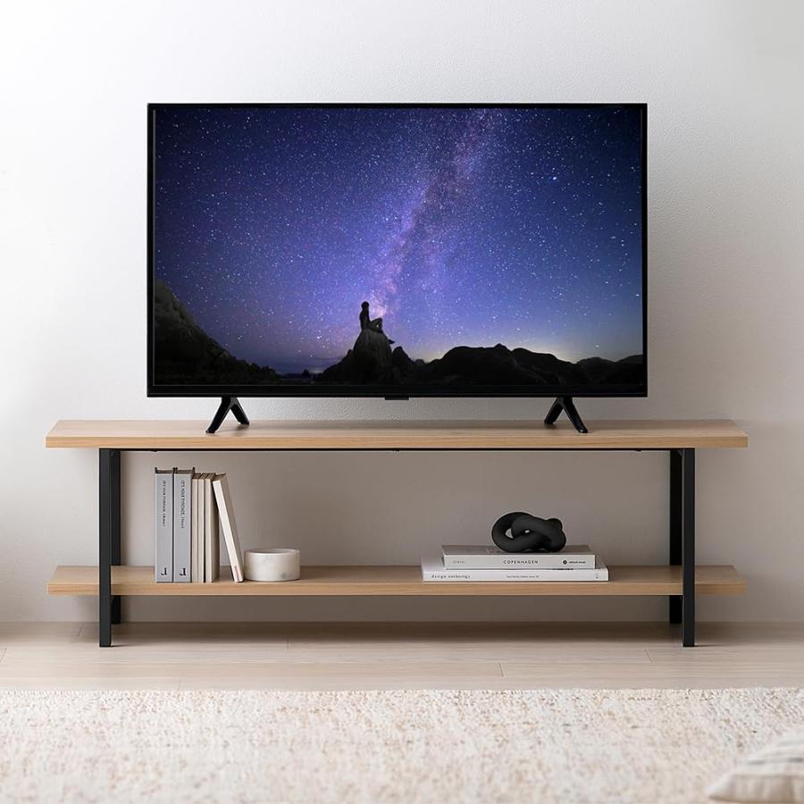 アイリスオーヤマ テレビ台 ローボード おしゃれ 北欧 スリム 収納