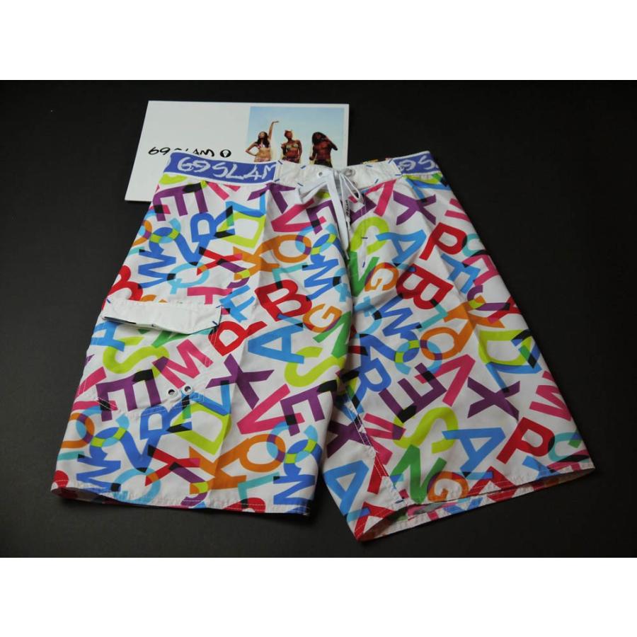 最新 69slam ロックスラム サーフパンツ メンズ Long Length Alphabet 水着 ボードショーツ 13 ラフィーズ 通販 Yahoo ショッピング
