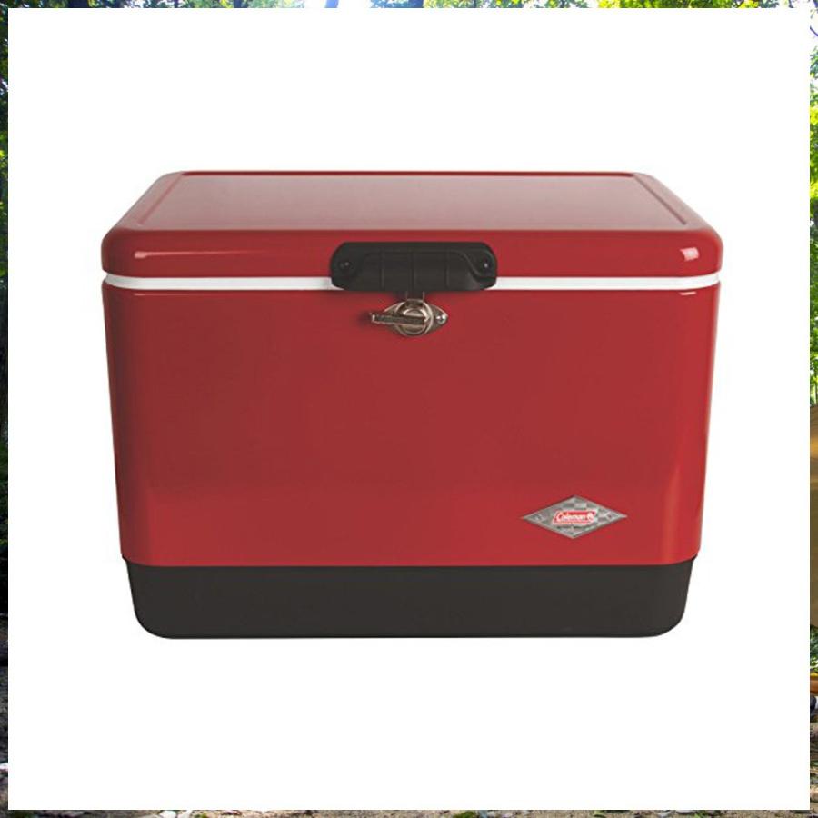 Coleman（コールマン） Coleman 54QT スチールベルトクーラー レッド