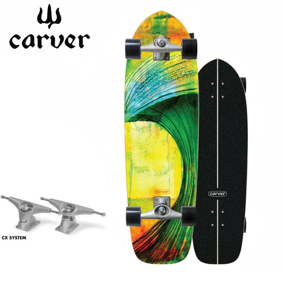 サーフスケートCarver カーバー 姉妹ブランドTRITON cx4 スケートボード