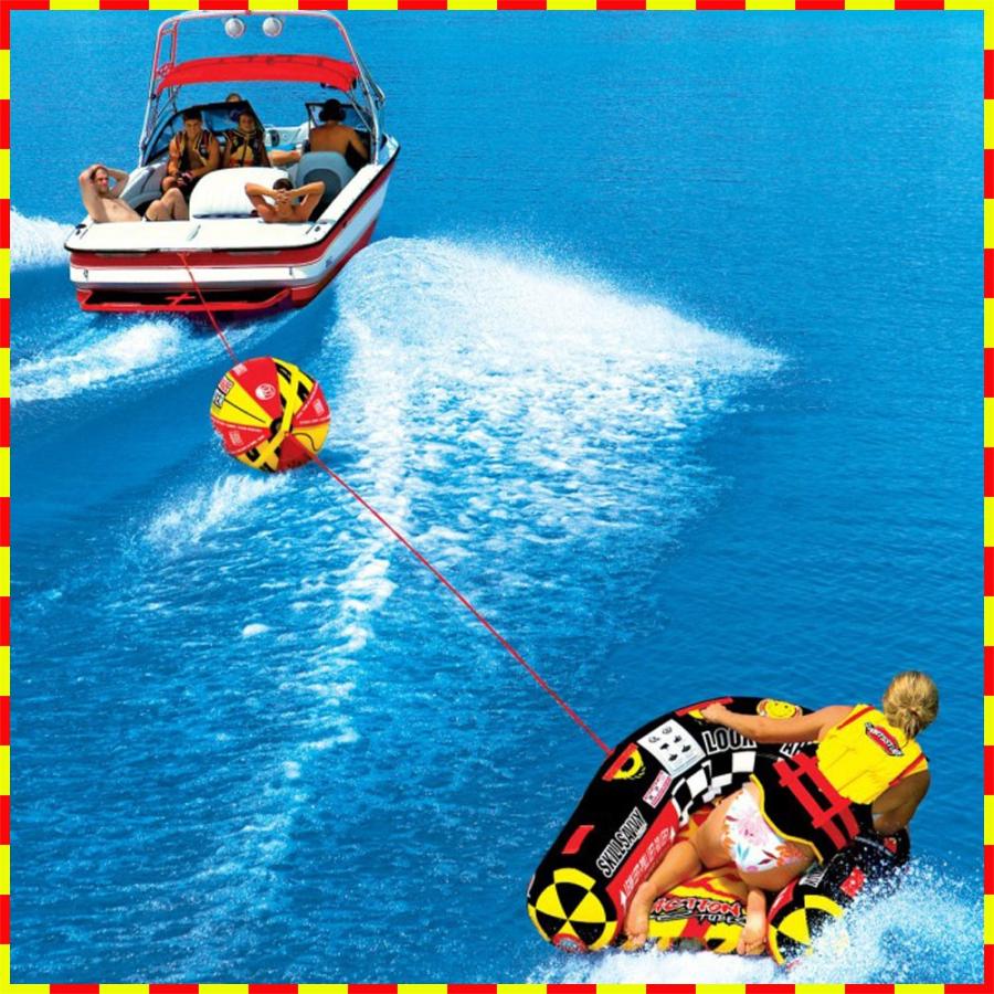 中古品 トーイングチューブ 4人乗り ブースターボール付 スポーツスタッフ グレートビッグベティ マーブル SPORTSSTUFF GREAT BIG BETTY 【1306331007】(47046円)